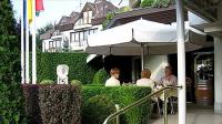 Taras przed hotelem - Hotel Molnar Budapeszt w Budzie