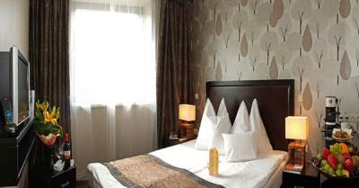 Tvåbäddsrum på Boutikque Hotell Zara i Budapest - Boutique Hotell Zara Budapest- ligger i hjärtat av  Budapest  