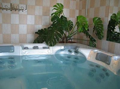 Jacuzzi nella Pensione Laguna a Mogyorod - vicino a Budapest - Pensione Laguna a Mogyorod - alloggio vicino al circuito Hungaroring F1