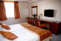 Rummet med två sängar på Actor hotell i Budapest bed bra trafik förbindelse 