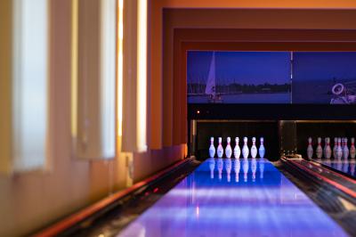 Bowling alley in the Hotel Azur Premium in Siofok in Hungary - ✔️ Azúr Prémium Hotel***** Siófok - new wellness Hotel at Lake Balaton