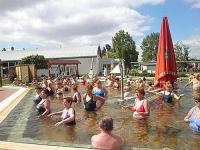 Outdoor thermal pools in Tiszakecske - Barack Hotel connected to the spa