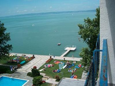 Pokoje z widokiem na jezioro w Hotelu Europa Siofok - nad samym brzegiem jeziora - ✔️ Hotel Europa Siofok** - Tani Hotel z widokiem na Balaton w Siofoku