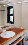 Sala da bagno nel bungalow sulle sponde del Lago Balaton - Club Tihany bungalows - Lago Balaton