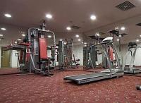 Moderne fitnesszaal in het 4-sterren Hotel Golden Park in het centrum van Budapest 