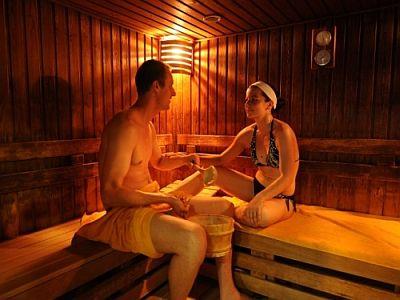 Sauna finlandesa en el Hotel Helios, perfecta para un fin de semana bienestar en Heviz - Hunguest Hotel Helios*** Heviz - un hotel barato de 3 estrellas en Heviz