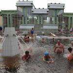 Bains externes avec eau thermale - Hunguest Hotel Aqua-Sol - Hajduszoboszlo - bien-etre et repos à Hajduszoboszlo