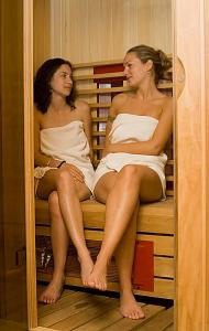 Sauna în Hotel Club Tihany - Hotel de 4 stele de wellness la Balaton, Ungaria - ✔️ Hotel Club Tihany**** - hotel de wellness direct pe malul lacului Balaton