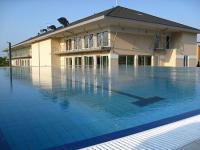 Albergo benessere a Zsambek vicino a Budapest - piscina esterna dell'Hotel Szepia Bio Art