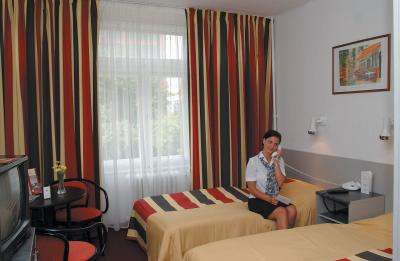  Rumet i Hotel Griff   - Hotell Griff Budapest*** - 3 stjärnig hotell i Buda på Bartok Bela gatan