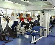 Sală de fitness în hotel de 3 stele la Balaton - Hotel Helikon Keszthely Balaton, Ungaria 