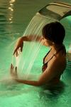 Wellnessbecken in Pecs im Hotel Kikelet