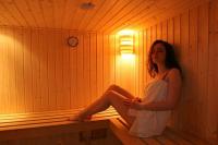 Sauna finlandese all'Hotel Kristaly al lago Balaton - fine settimana benessere a Keszthely 