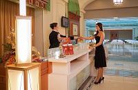 Mercure Hotel Magyar Kiraly Hungary - reception of the 4-star hotel in Szekesfehervar