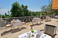 Vue panoramique du lac Balaton depuis l'hôtel 4* Bal