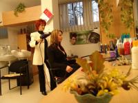 Hôtel de bien-être Vertes á Siofok en Hongrie - la salle de coiffeur