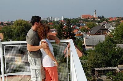 Hotel Kakadu - Wellness Hotel mit Panorama- Ausblick auf Balaton -  Hotel Kakadus Dachterasse - ✔️ Wellness Hotel Kakadu*** Keszthely - Sonderangebote im Wellness Hotel am Balaton