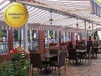 Terrazza panoramica collegata al ristorante - Hotel Duna Relax Event Rackeve