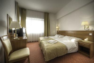 Mooie en rustige hotelkamer aan het Balatonmeer - Hotel Ket Korona in Balatonszarszo - ✔️ Két Korona Wellness Hotel**** Balatonszarszo - wellnesshotel aan het Balaton-meer