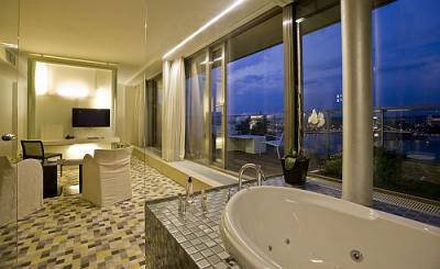 Lanchid 19 Hôtel à Budapest - appartement avec vue panoramique sur le Danube - Lánchíd 19 Hotel**** Budapest - design hotel Budapest