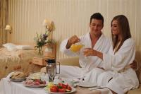 Wellness Hotel MenDan - cameră dublă cu promoţii în Zalakaros cu panoramă frumoasă pe baia oraşului