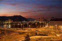 Vue magnifique sur le Danube et le Mont Gellert depuis de l'Ibis Styles Budapest City