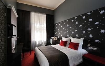 Hermosa habitación doble en elHotel Nemzeti Budapest MGallery - habitación - ✔️ Hotel Nemzeti Budapest MGallery - hotel de 4 estrellas en el centro de Budapest
