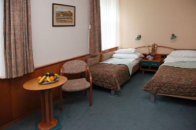 Dubbelrum med komfort i Hotell Spa Heviz - Hotel Spa*** Heviz - Spa Thermal Hotell vid Heviz sjön