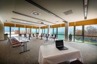 Yacht Wellness Hotel Siófok - conference room with panoramic view