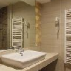Atlantis Hotel Hajduszoboszloの浴室 エレガントで上品な浴室がご利用頂けます