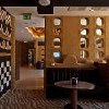 Café in Afrikaanse stijl in het Hotel Bambara - betaalbaar hotel in Felsotarkany in het Bukkgebergte