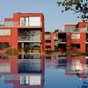 BL Bavaria Jachtclub en Appartementen in Balatonlelle - buitenbad met panorama-uitzicht over het Balatonmeer