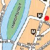 Kaart van Ibis Hotel Budapest Vaci straat