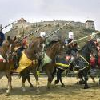 Jeu de chateau de Sumeg - Hôtel Kapitany Sumeg - spectacle équestre proche du chateau