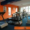 Fitness room in Hotel Lido - bicycle and motor boat rental on the Danube shore in the third district of Budapest