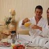 Wellness Hotel MenDan spa och wellness med dubbelsäng i Zalakaros