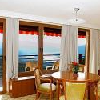 Schitterend panorama-uitzicht over de Donauknie in het Hotel Silvanus