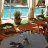 Terazza del Hotel Termale Liget - fin de semana wellness en Erd  - Hotel termal de 3 estrellas a la vera de Budapest