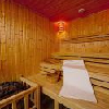 Sauna dans le centre de bien-être Hôtel Abacus spa à Herceghalom