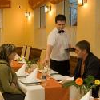Ontbijtzaal in het Apartman Aqua Spa - luxe restaurant in Cserkeszolo tegen betaalbare prijzen
