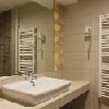 Cuarto de baño elegante y bonito en el Hotel Atlantis Cuarto de baño elegante y bonito en el Hotel Atlantis