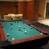 Billiard room of CE Plaza Hotel in Siófok for leisure relaxation