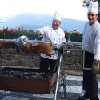 Weekend a Galyateto nel Grand Hotel Galya**** - terrazza con grill