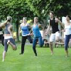 Aerobic en el jardín, Hotel NaturMed Carbona Heviz Aerobic en el jardín, Hotel NaturMed Carbona Heviz