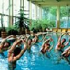 Hôtel Helikon Keszthely au lac Balaton, gymnastique dans l'eau