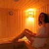 Wellness weekend la Balaton, saună în Hotel Kristály Keszthely