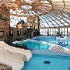 El parque acuático Aquaworld, uno de los más grandes de Europa, junto al Hotel Aquaworld Resort Budapest