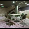 Meeting room surrounded by the remains of a medieval water-tower - Hotel Lanchid 19 in Budapest - design hotel