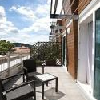 Balkon mit Panoramablick im Hotel Museum - Hotel Museum Budapest